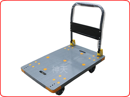 加厚塑料平板车